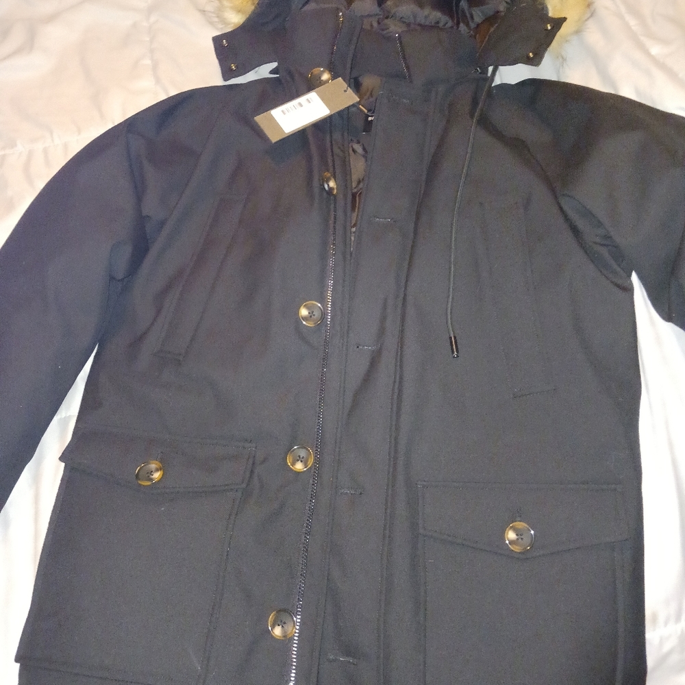 Men's parka winter coat